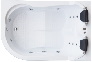 Гидромассажная ванна Royal Bath Norway Comfort 180x120см правая белый RB331100CM-R